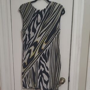 AFRM Zebra Stripe Mini Dress